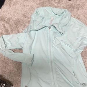 Mint green lululemon jacket